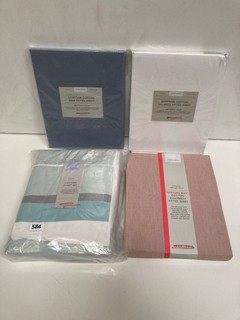 A QTY OF ASSORTED ITEMS TO INCLUDE JOHN LEWIS COTTON DUVET SET