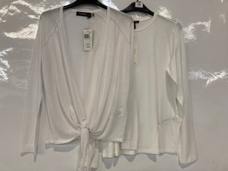 2 X EILEEN FISHER TOPS SIZE M AND SIZE L RRP £135 EACH