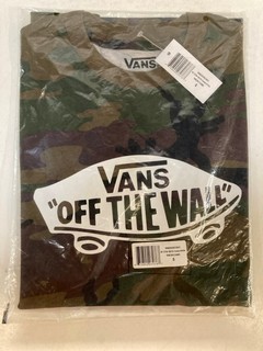 6 X VANS CAMO T SHIRTS SIZE S