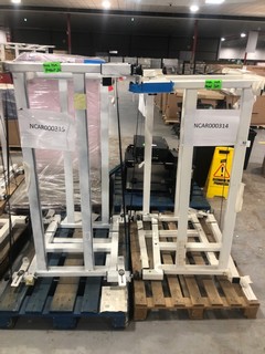 2x PALLETS OF BASES FOR MSC ADVANTAGE 1.2 BIOLOGICAL SAFETY CABINETS (PALLET NN6 7GX 366, 369, LOAD NN6 7GX 120)