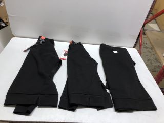 3 X MARC NEW YORK JUMPERS (BLACK) SIZE: M