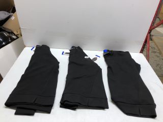 3 X MARC NEW YORK JUMPERS (BLACK) SIZE: L