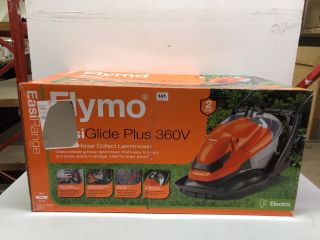 FLYMO EASI RANGE EASI GLIDE PLUS 360V ELECTRIC HOVER COLLECT LAWNMOWER