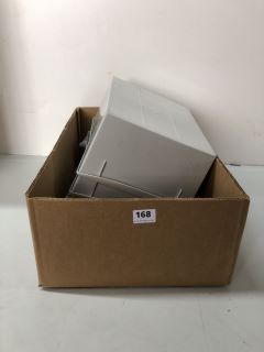 BOX OF ASSORTED ITEMS INC, STORAGE BOXES