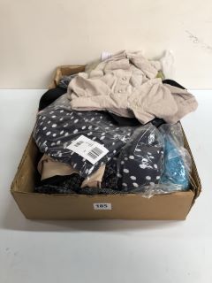 BOX OF ASSORTED WOMEN'S CLOTHING