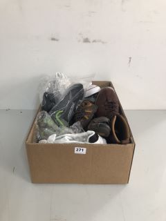 BOX OF ASSORTED FOOTWEAR