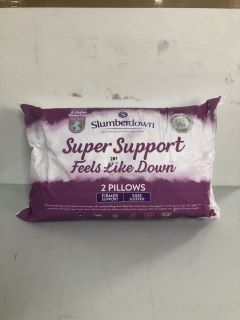 SLUMBER DOWN SUPER SUPPORT 2 PILLOWS