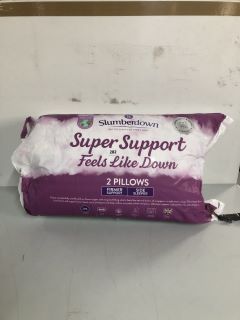 SLUMBER DOWN SUPER SUPPORT 2 PILLOWS