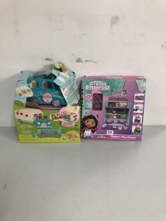 2 X ASSORTED ITEMS INC. HAPPY CAMPER LI'L WOODZEEZ