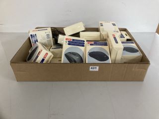 BOX OF ASSORTED LOGIK PC MICE