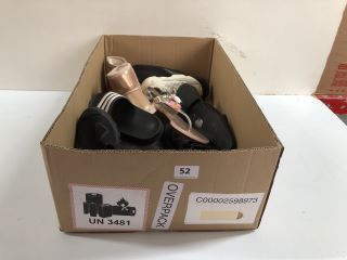 BOX OF ASSORTED CHILDREN'S SHOES