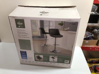 BAYSIDE FURNISHING GAS-LIFT BAR STOOL