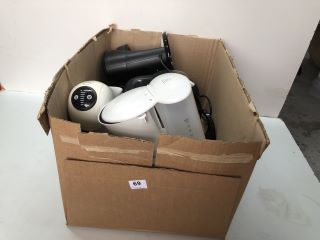 BOX OF ASSORTED ITEMS INC LOGIK COFFEE MACHINE