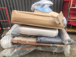 PALLET OF ASSORTED ITEMS INC KING SIZE MATTRESS