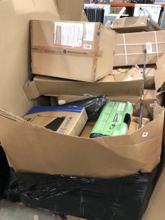 PALLET BOX OF ASSORTED ITEMS INC DB POWER ROBOTIC VACUUM CLEANER