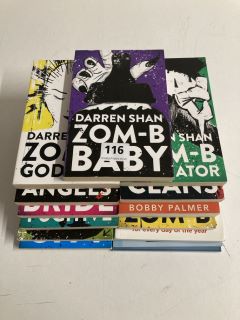 QTY OF ASSORTED BOOKS TO INCLUDE DARREN SHANS ZOM-B-BAY