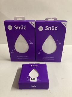 3 X ASSORTED SNUZ MATTRESS PROTECTORS