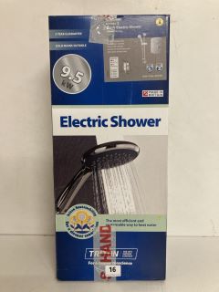 TRITON 9.5KW ELECTRIC SHOWER IN CHROME - RRP £140