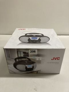 JVC CD FM BOOMBOX - MODEL RD-D222B