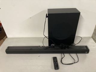 JVC 2.1CH SOUND BAR WITH WIRELESS SUBWOOFER - MODEL TH-D331B