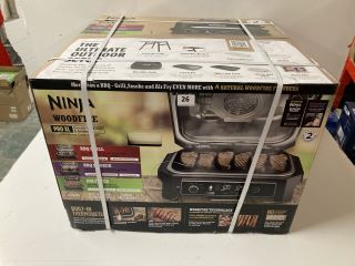 NINJA WOODFIRE PRO XL ELECTRIC BBQ GRILL & SMOKER WITH SMART COOK SYSTEM