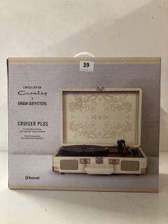 LIMITED EDITION CROSLEY CRUISER PLUS PORTABLE RECORD PLAYER WITH BLUETOOTH INPUT & OUTPUT - RRP £100