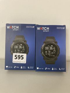 2 X WATCH SMART SWEATPROOF SPORTS GEAR EXERCISE WATCHES