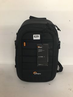 LOWEPRO TRAVEL BACKPACK IN BLACK