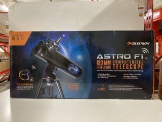 CELESTRON ASTRO FI 130MM REFLECTOR COMPUTERIZED TELESCOPE