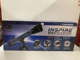 CELESTRON INSPIRE 80AZ REFRACTOR TELESCOPE