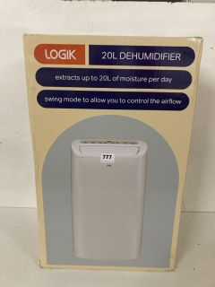 LOGIK 20L DEHUMIDIFIER - MODEL L20DH19