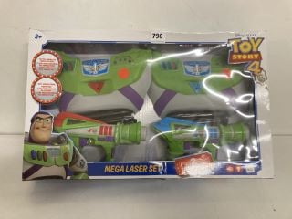 DISNEY PIXAR TOY STORY 4 MEGALASER SET