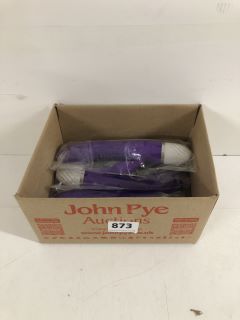 BOX OF ASSORTED ADULT VIBRATING SEX TOYS (18+ ID REQUIRED)