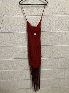 WOMEN'S DESIGNER DRESS IN RED - SIZE L - RRP £198