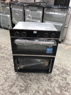 BEKO INTEGRATED DOUBLE OVEN MODEL NO: BBXTF25300X (SMASHED GLASS)