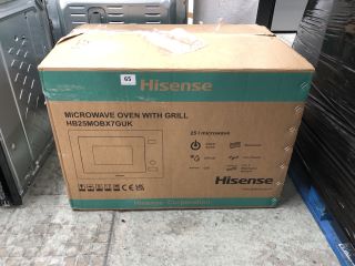 HISENSE MICROWAVE OVEN WITH GRILL MODEL NO: HB25MOBX7GUK