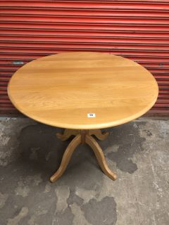 CLAYTON DROP LEAF WOODEN DINING TABLE