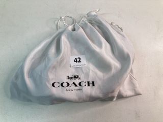 COACH SHOULDER BAG WITH DUST BAG