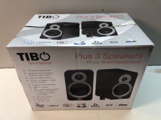 TIBO PLUS 3 110 WATT SPEAKERS