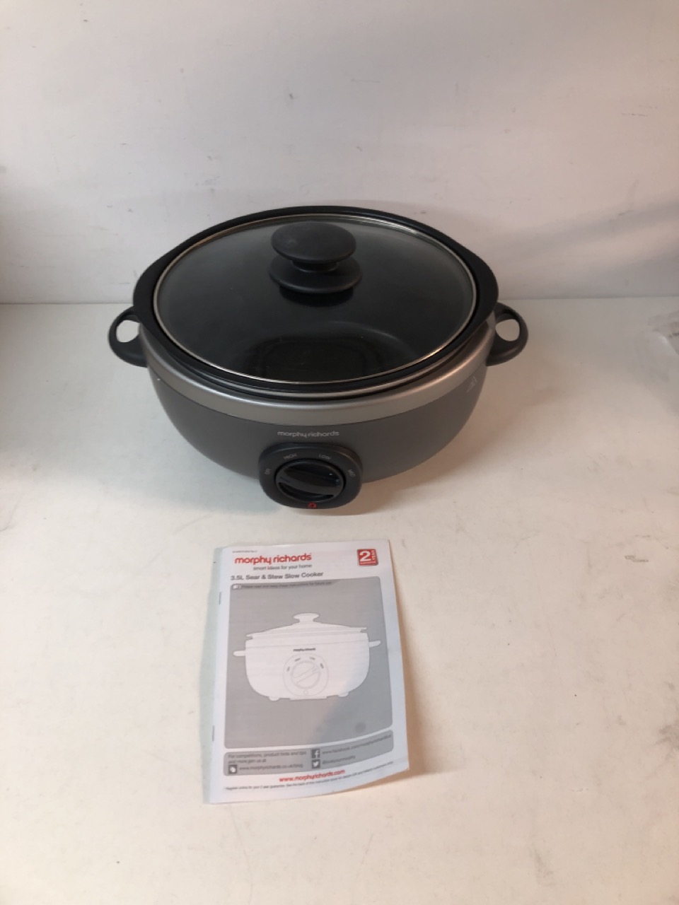 John Pye Auctions MORPHY RICHARDS SEAR AND STEW SLOW COOKER