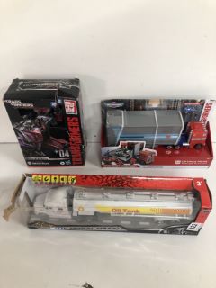 QTY OF ASSORTED ITEMS INC TRANSFORMERS