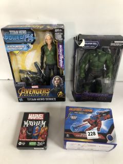 4 X ITEMS INC AVENGERS ENDGAME