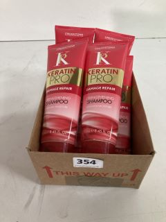 QTY OF CREIGHTONS KERATIN PRO SHAMPOO