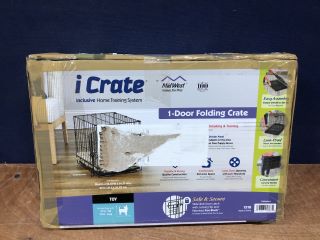 I CRATE 1 DOOR FOLDING CRATE