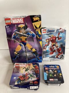 QTY OF ASSORTED LEGO INC MARVEL