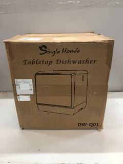 SINGLE HOME TABLETOP DISHWASHER MODEL NO: DW-Q01