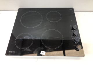 HOTPOINT INDUCTION HOB MODEL NO: HR619CH