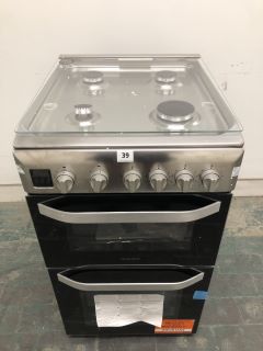 HOTPOINT FREESTANDING  DOUBLE OVEN GAS COOKER MODEL: HD5G00CCX/UK