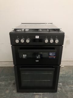 BEKO FREESTANDING DOUBLE OVEN GAS COOKER MODEL: XDDF655T