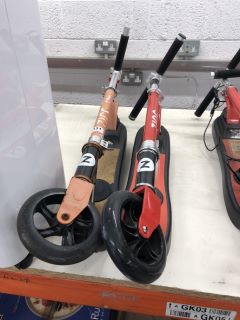 2 X ZINC ELECTRIC SCOOTERS (COLLECTION FROM SITE ONLY)